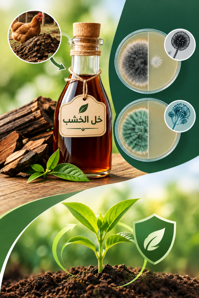 خل الخشب في مواجهة الفطريات